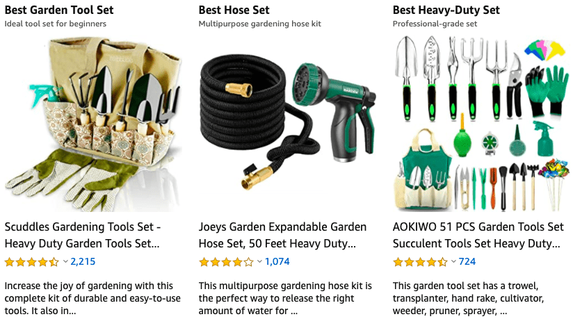 trending gardening supplies