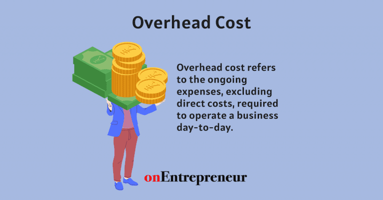 Overhead Cost meaning calculation