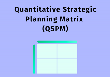 Quantitative Strategic Planning Matrix (QSPM)